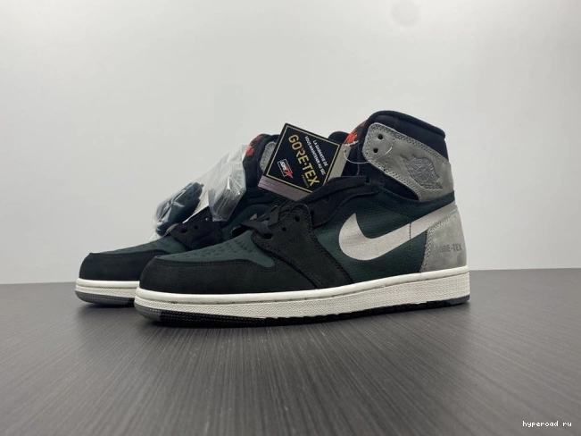 Grey Jordan High Black Gore-Tex Particle Element 1 Retro DB2889-001 0901